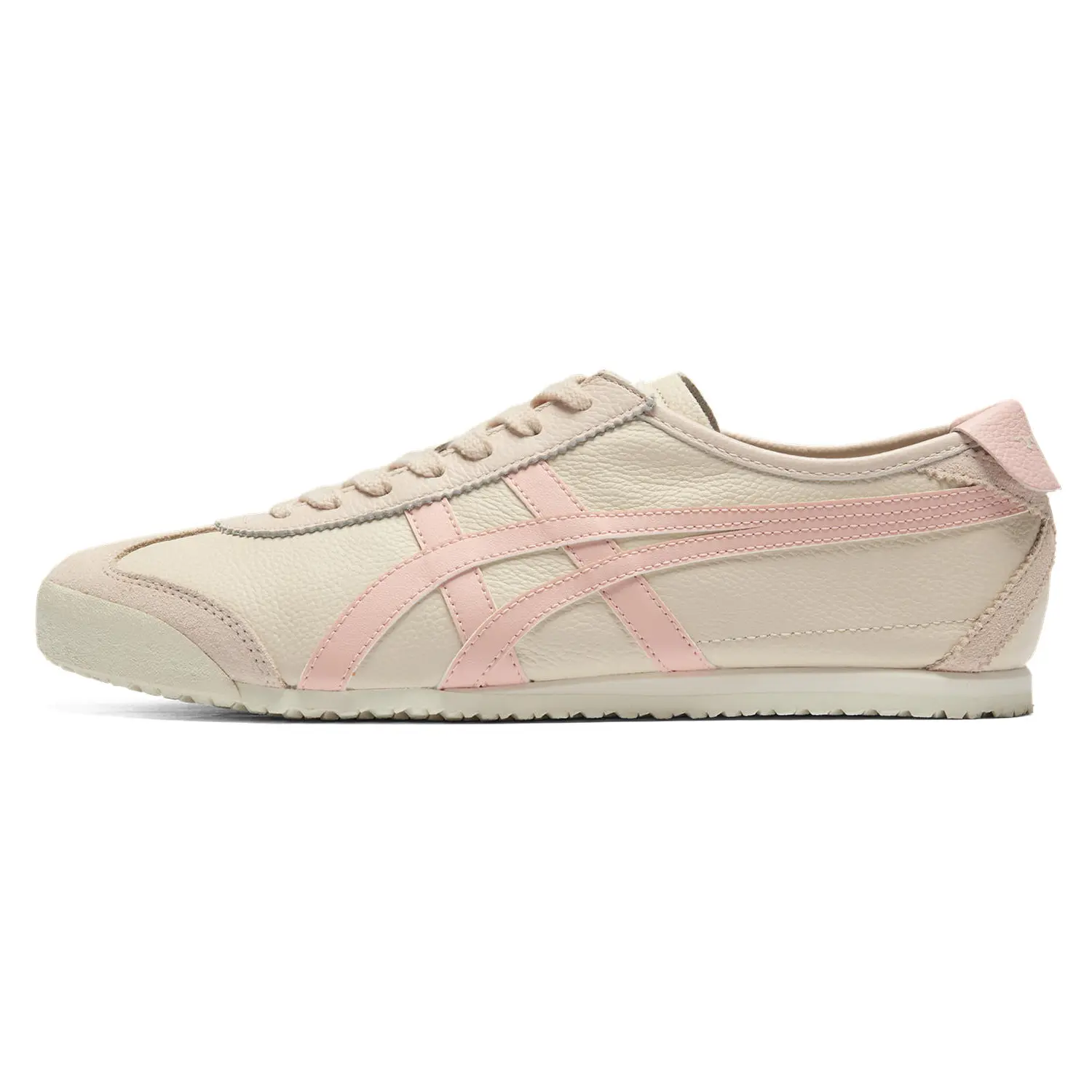 

Кроссовки Onitsuka Tiger MEXICO 66 Lifestyle Shoes Unisex Low-top Off-white/pink, розовый