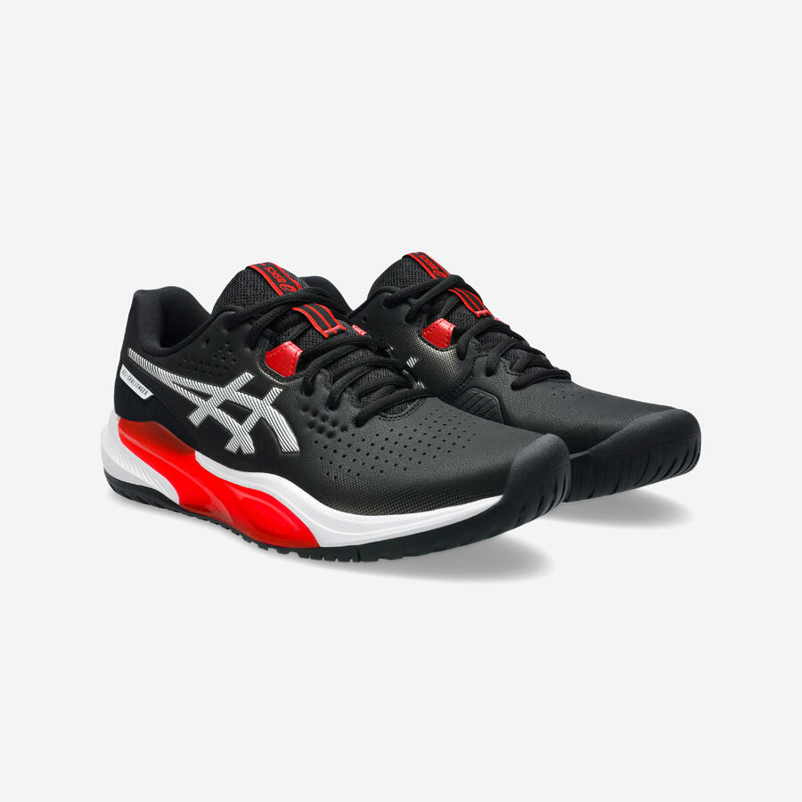 ASICS Мужские теннисные кроссовки для многокорта Gel Challenger 15, чёрно-красные — фото 2