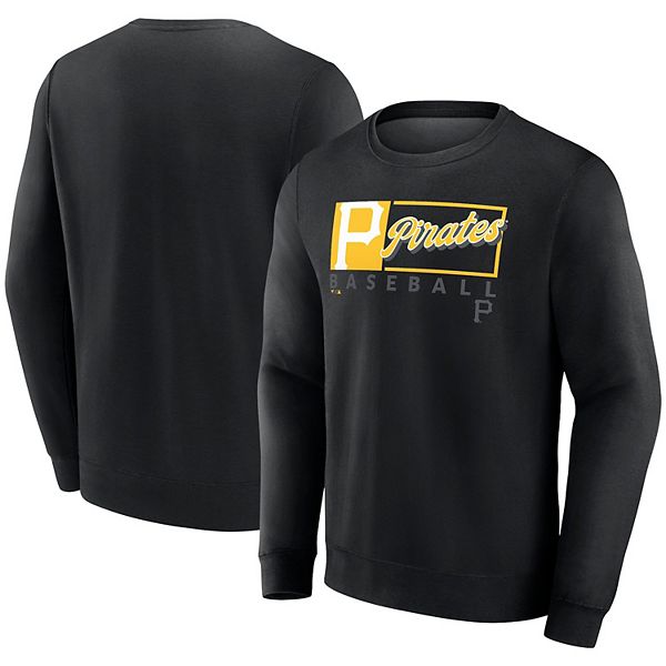

Мужской черный свитшот Pittsburgh Pirates Focus Fleece Fanatics