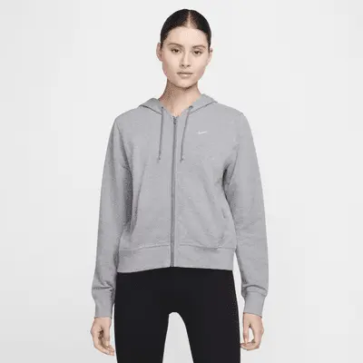 

Худи Nike Dri-FIT One, цвет Carbon Heather/Black