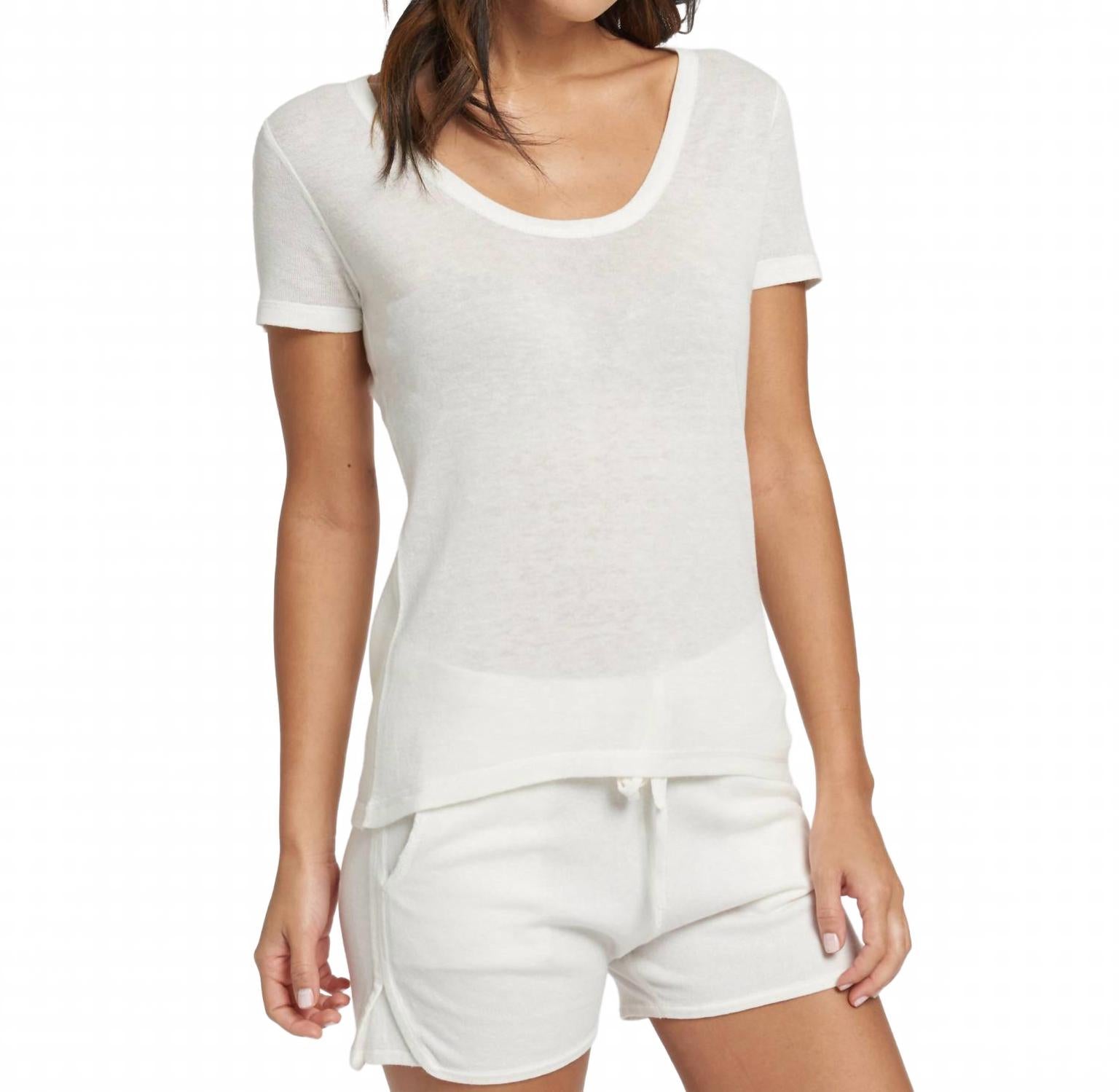 

Футболка Laguna цвета зефира LEIMERE, Marshmallow