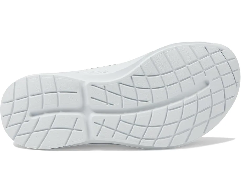 Кроссовки OOFOS Men's OOmg Sport LS Shoe, White/Black — фото 3