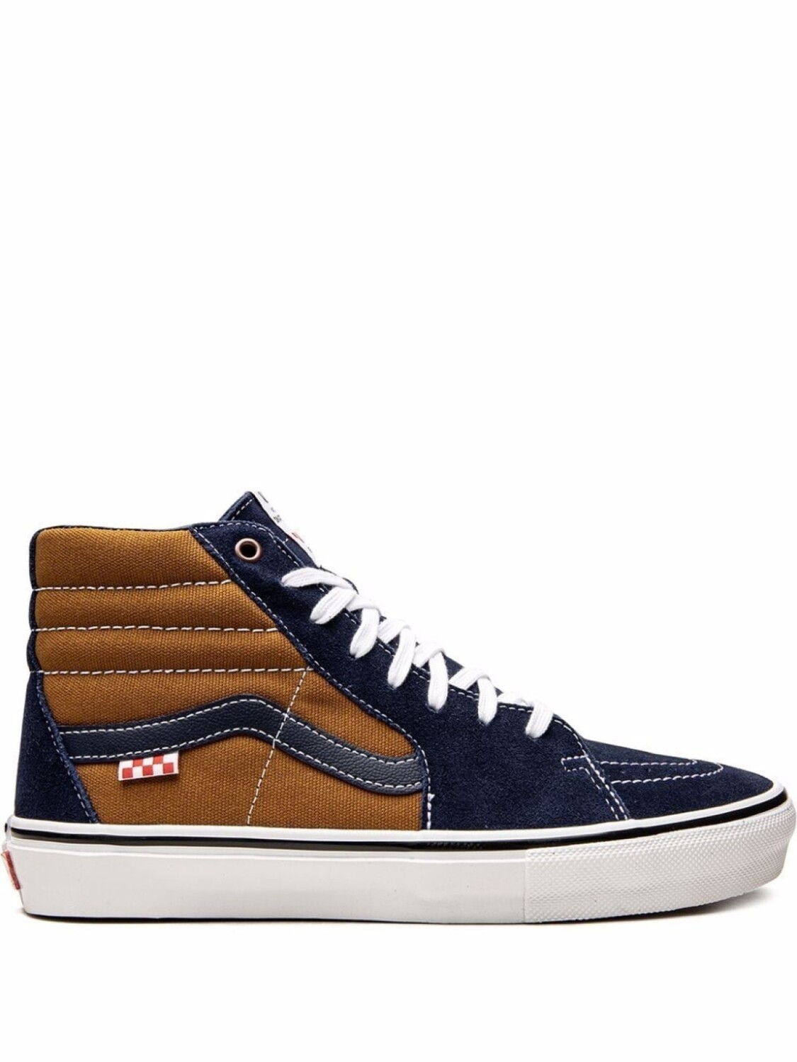

Кеды Sk8-Hi Vans, синий, Серый, Кеды Sk8-Hi Vans, синий