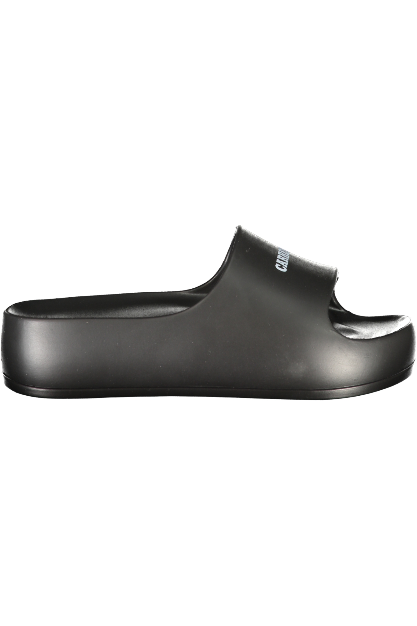 Шлепанцы женские Carrera на платформе с логотипом, черный