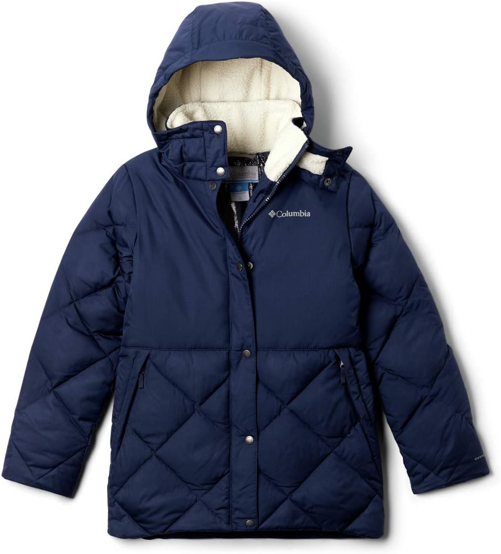 

Женская стеганая куртка Columbia Forest Park Down с капюшоном, Nocturnal Ripstop/Chalk