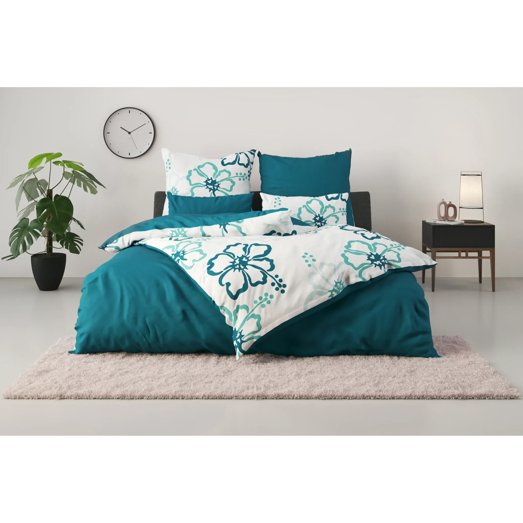

Постельное белье двустороннее Личи My Home, türkis
