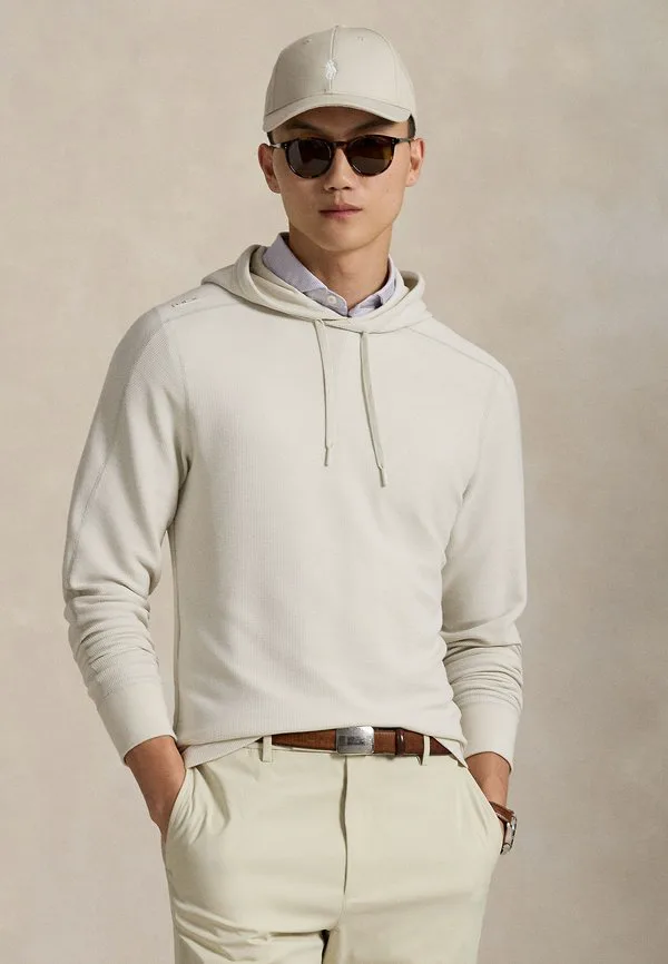 

Толстовка с вафельной вязкой performance Polo Ralph Lauren, Ceramic White, Белый, Толстовка с вафельной вязкой performance Polo Ralph Lauren, Ceramic White