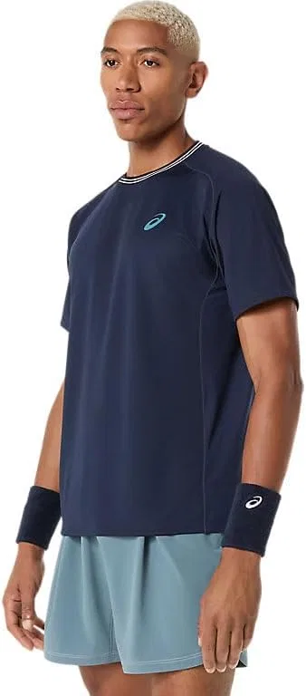 Теннисная одежда ASICS для мужчин, серия SS TOP, Midnight — фото 4