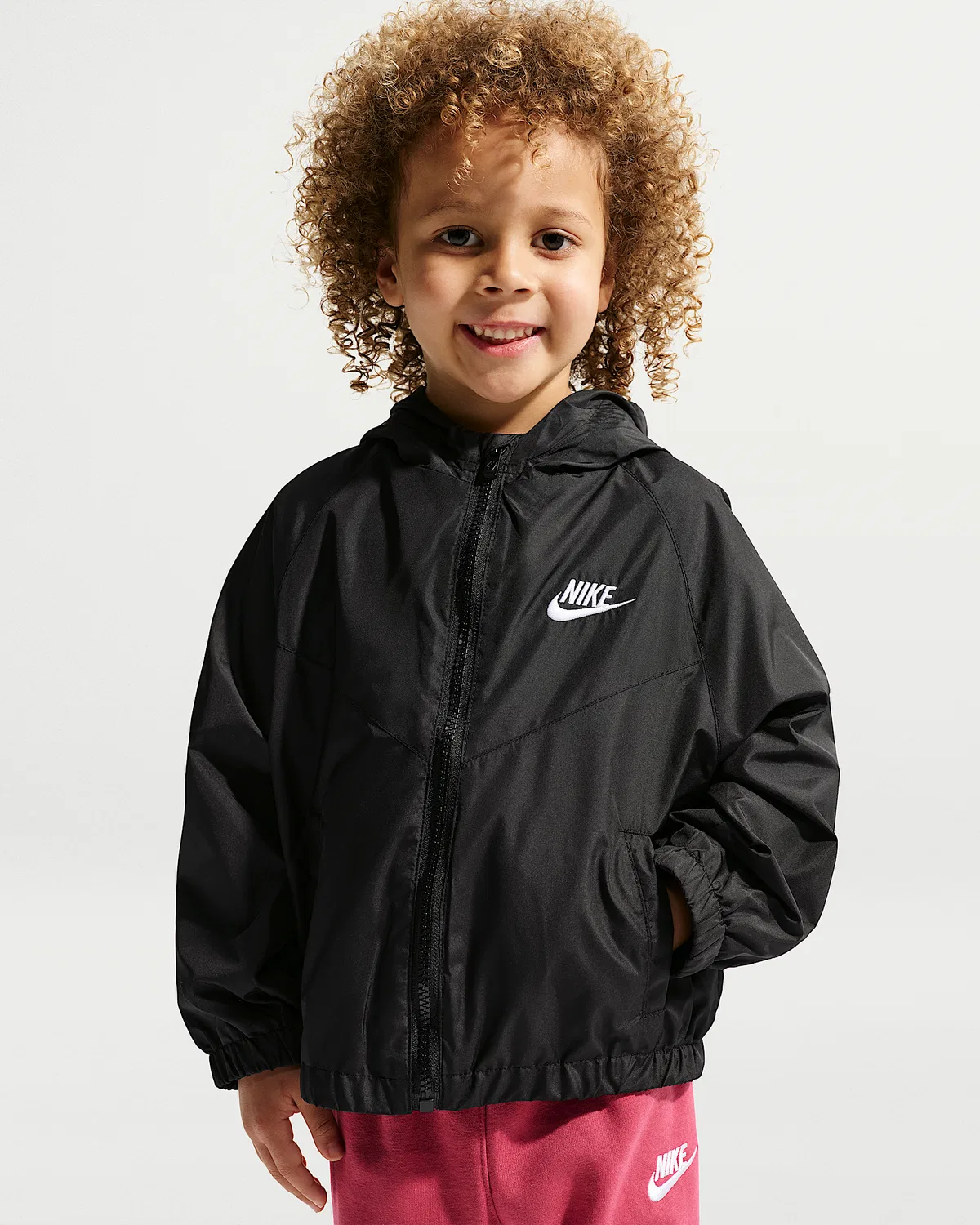 Детская ветровка Nike New Chevron Windrunner, Black