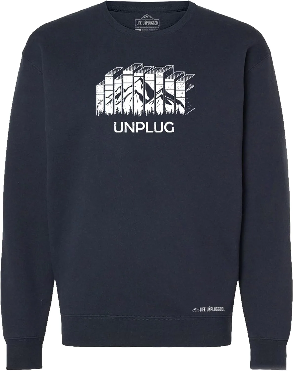 

Толстовка Reading Unplug Heavyweight Crewneck Life Unplugged