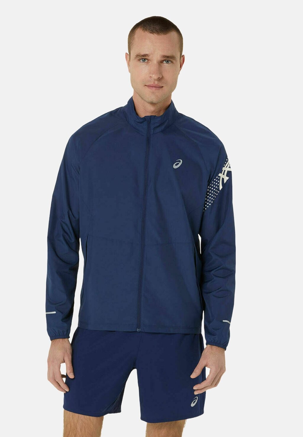 

Куртка для бега ASICS, темно-синий