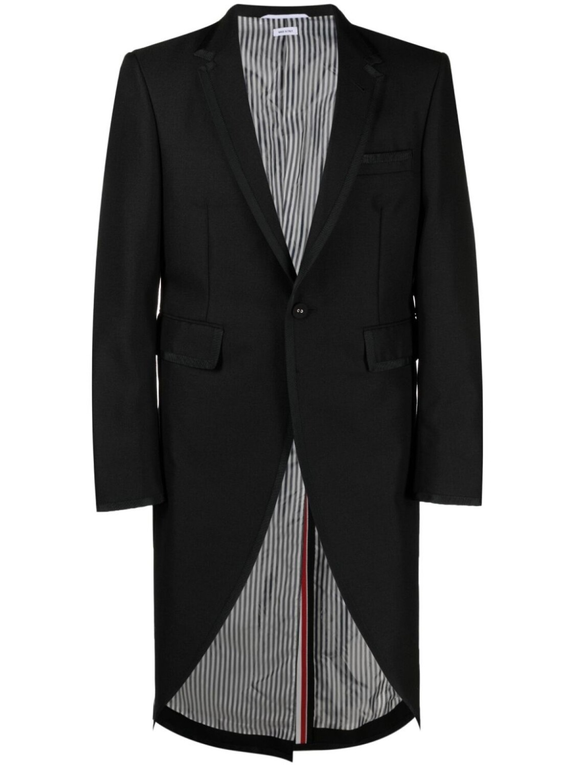 

Thom Browne однобортное пальто, черный