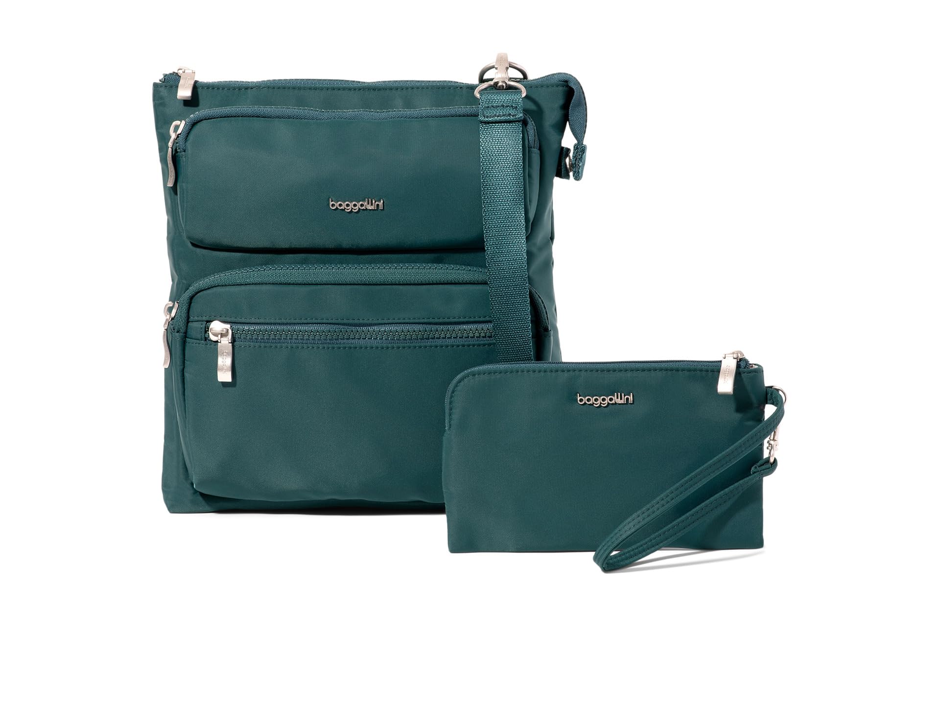 

Сумка кросс-боди Baggallini Nolita Crossbody, цвет Emerald Twill
