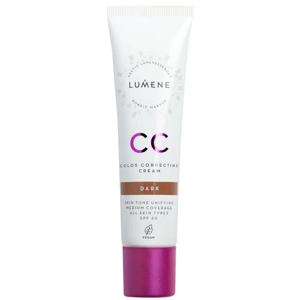 

Cc крем-корректор цвета spf 20 Lumene, 30 мл., цвет dark