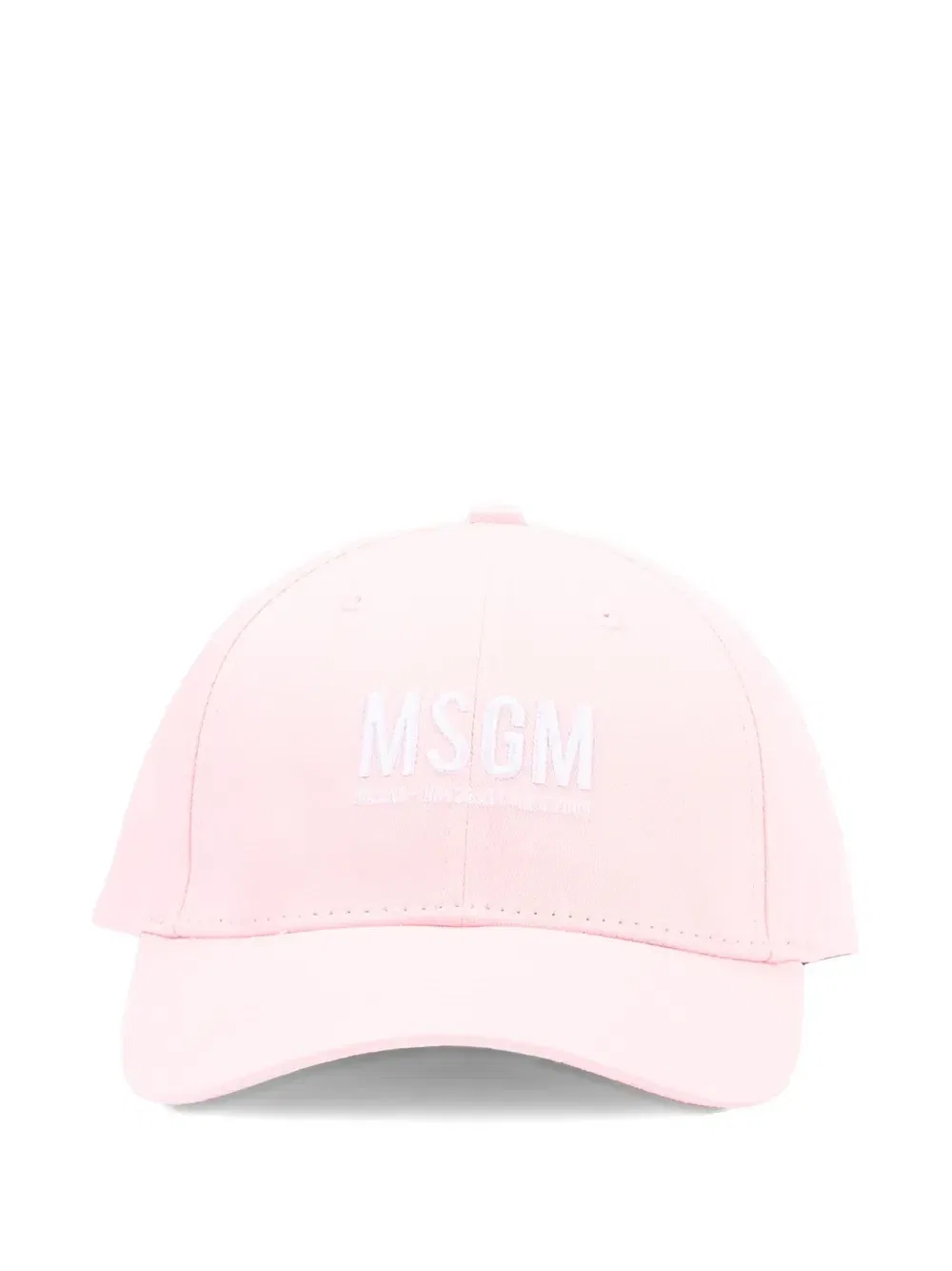 Кепка с логотипом Msgm Kids, розовый