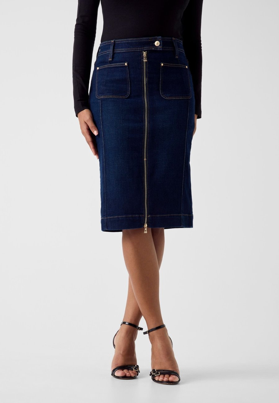 

Юбка Guess LANGUETTE, Dunkelblau/Dark Blue