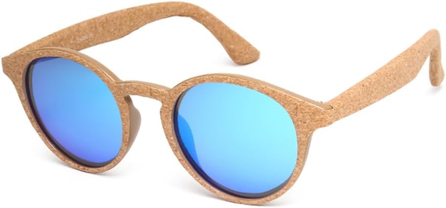 

Модные круглые поляризованные солнцезащитные очки с текстурой дерева для мужчин и женщин, винтажные дизайнерские солнцезащитные очки для вождения, рыбалки, с защитой от УФ-излучения UV400 UJNHGQ, C2