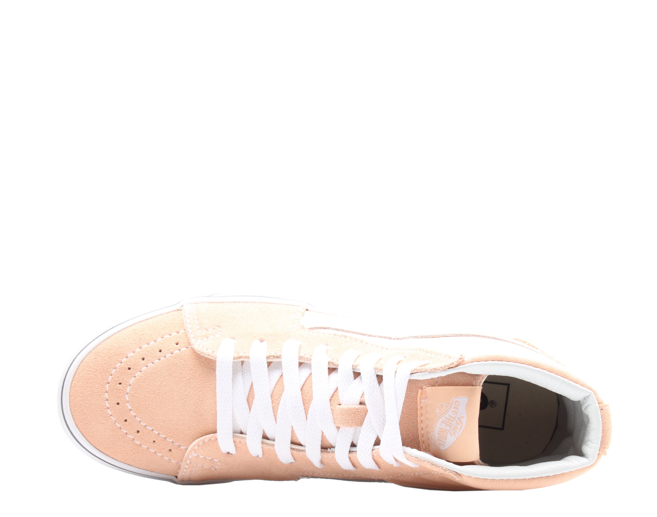 Ванс Sk8-Hi Classic Bleached Apricot/White высокие кеды Vans — фото 4