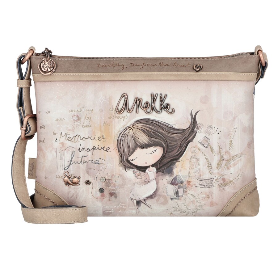 

Сумка через плечо Anekke Nature, цвет Beige/Dark beige