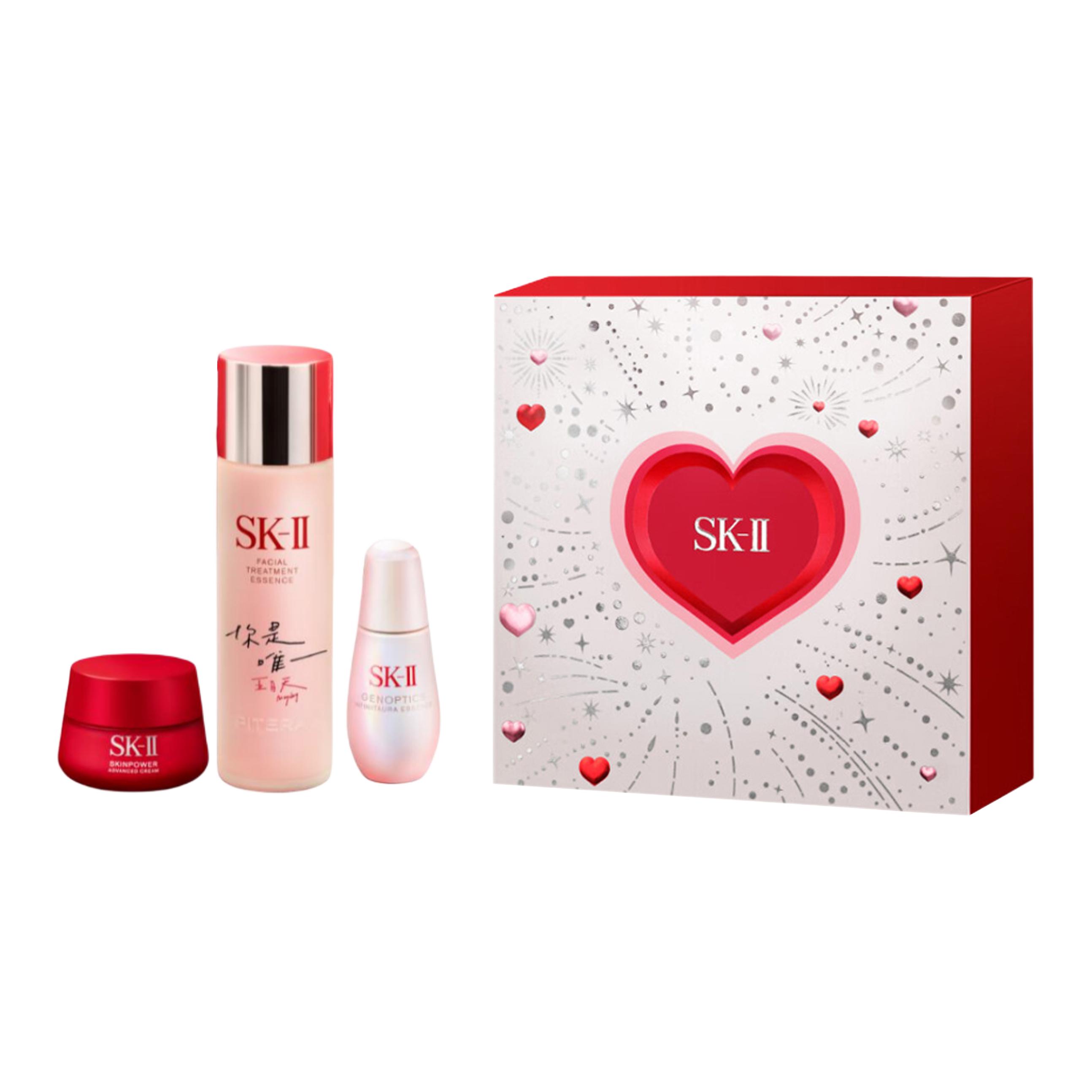 

SK II May Day Box Limited Edition, сыворотки, лосьон, наборы для ухода Little Bulb увлажняющие и питательные 30мл+50г+230мл SK-II