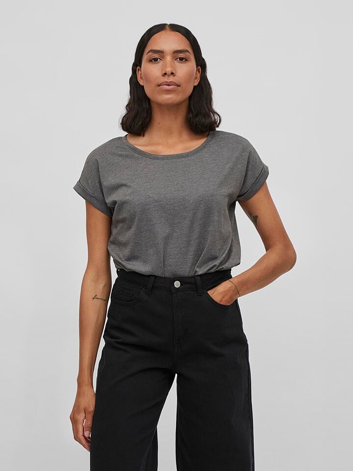 

Футболка Vila Shirt, серый