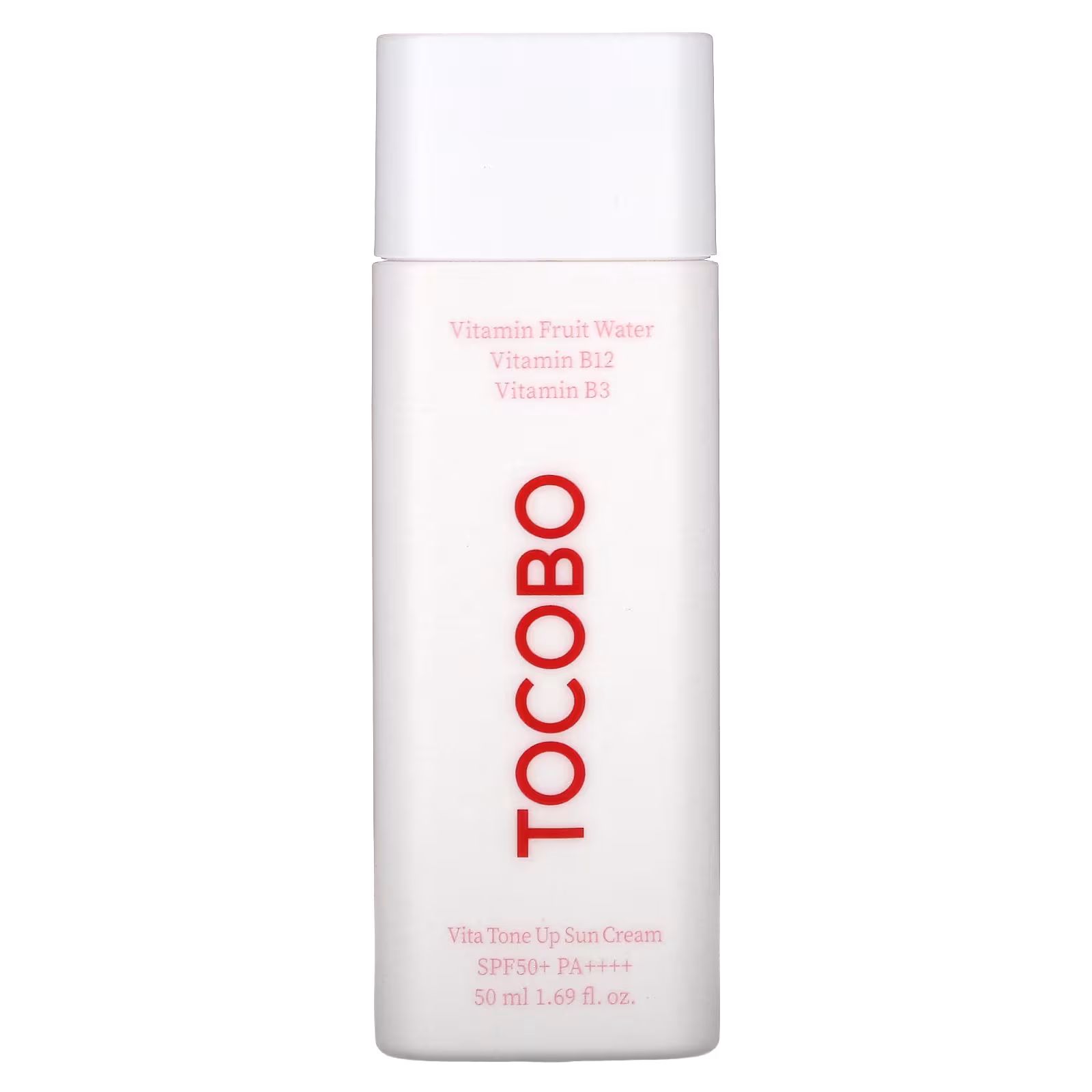 

Солнцезащитный крем Vita Tone Up, SPF 50 +, PA ++++, 1,69 жидк. унции (50 мл) Tocobo