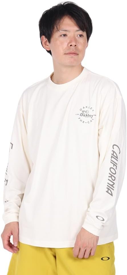 

Футболка с длинным рукавом Oakley FOA406984 EN New Retro, FHR 1.7, белый