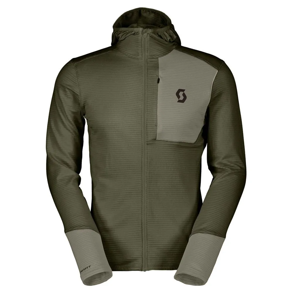 

Толстовка Scott Defined Light full zip, зеленый