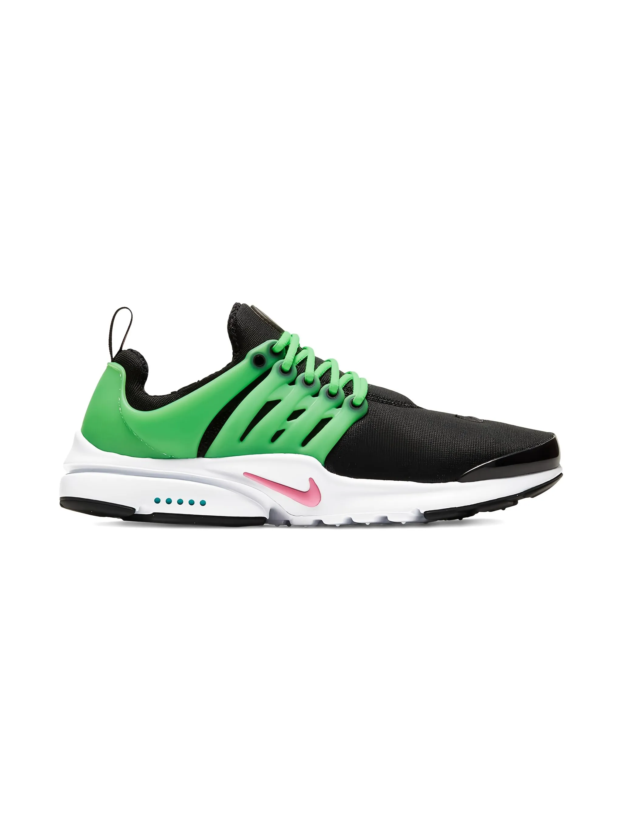 

Кроссовки Presto Black/Green Strike Nike Kids, черный