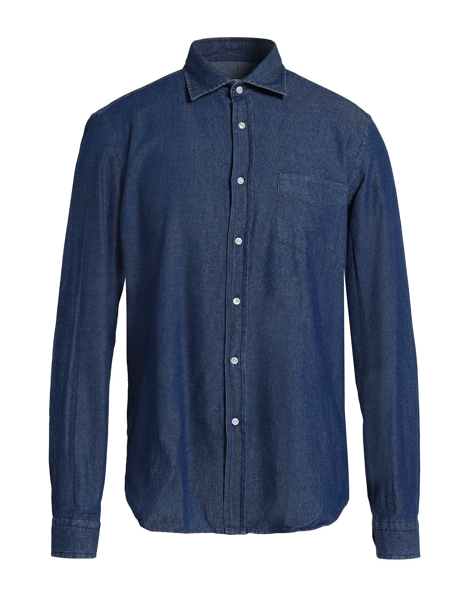 

Джинсовая рубашка Manuel Ritz, синий