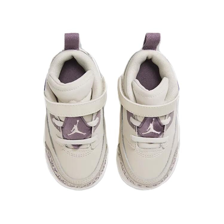 Кроссовки Jordan Spizike Toddler Shoes TD Low-top Sail/Coconut Milk/Platinum Violet, белый/фиолетовый — фото 3