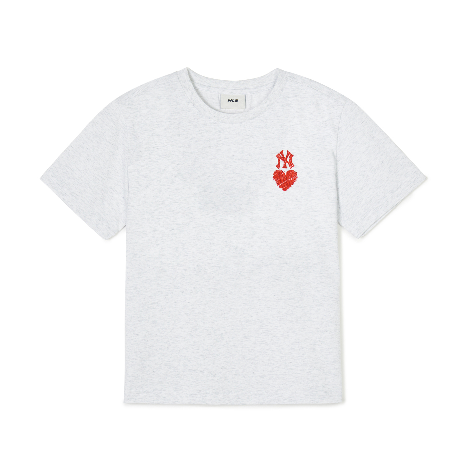

Футболка New York Yankees Light Heather Gray Kids' MLB, светло-серый