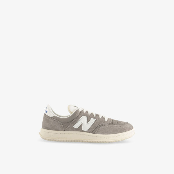 

Кроссовки New Balance T500 замшевые низкие, синий