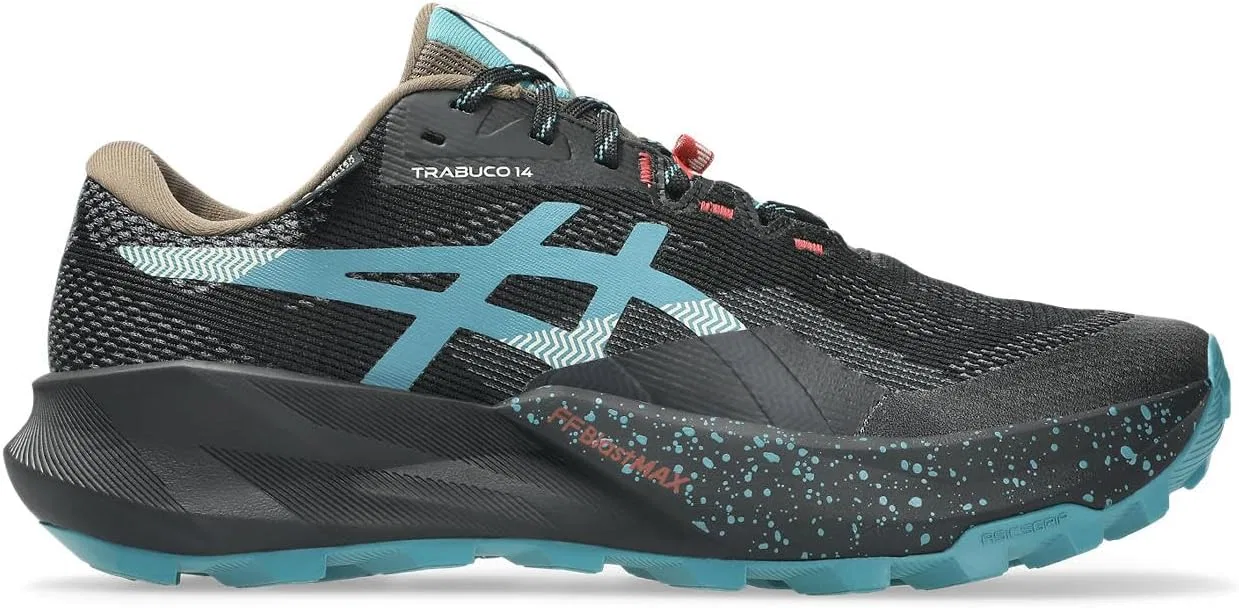 Мужские кроссовки ASICS Trabuco 14 GTX, Black Misty Pine — фото 3