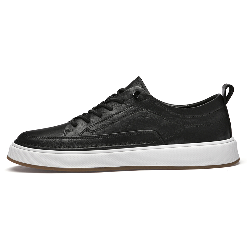 

Низкие мужские кроссовки CALIFBULL, Black[Leather Shoe Size: Size 40 In This Model = Athletic Shoes 41]