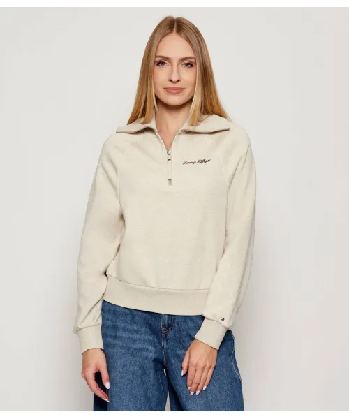 

Толстовка Regular fit Tommy Hilfiger, бежевый