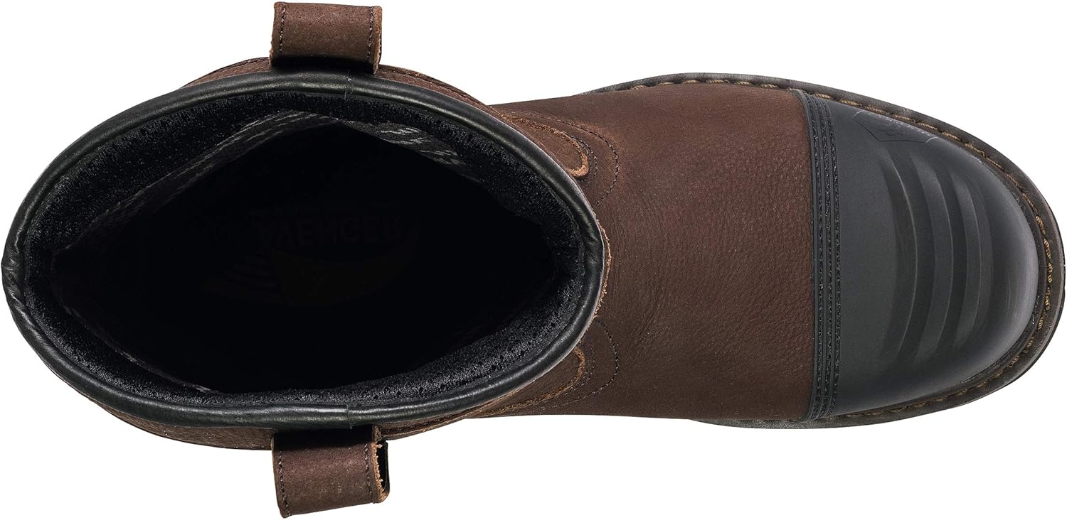 Мужские водонепроницаемые сапоги FSI FOOTWEAR SPECIALTIES INTERNATIONAL A7876 Hammer с носком из углеродного нановолокна, коричневый — фото 4