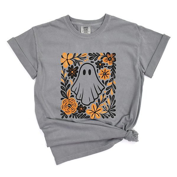 

Футболка Ghost floral orange Simply Sage Market, Grey, Серый, Футболка Ghost floral orange Simply Sage Market, Grey