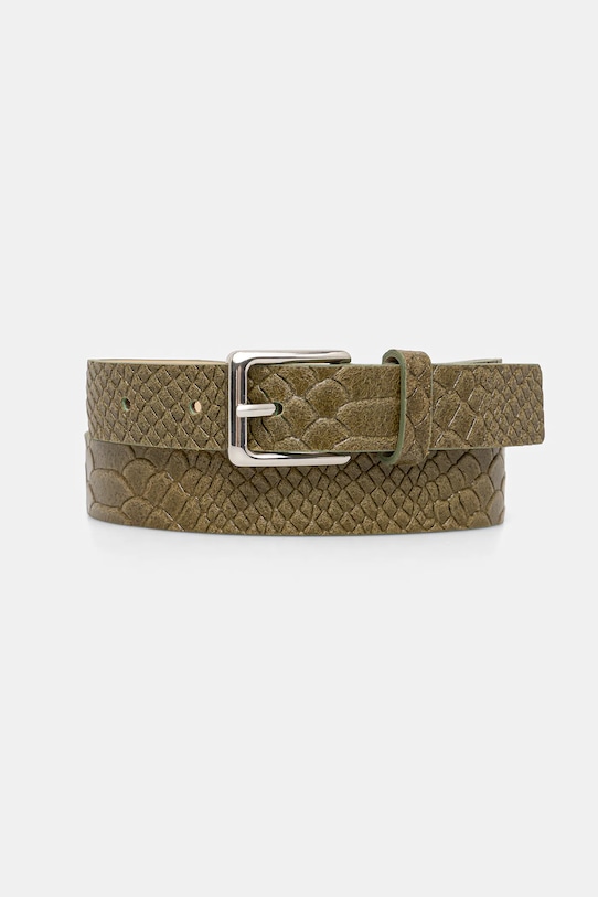 

Кожаный ремень Answear.Lab, зеленый