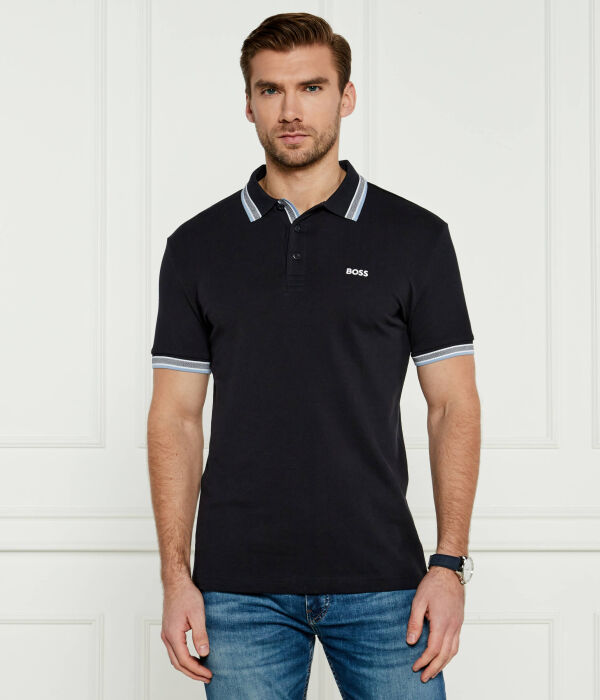 

Рубашка поло Regular fit Boss Green, синий