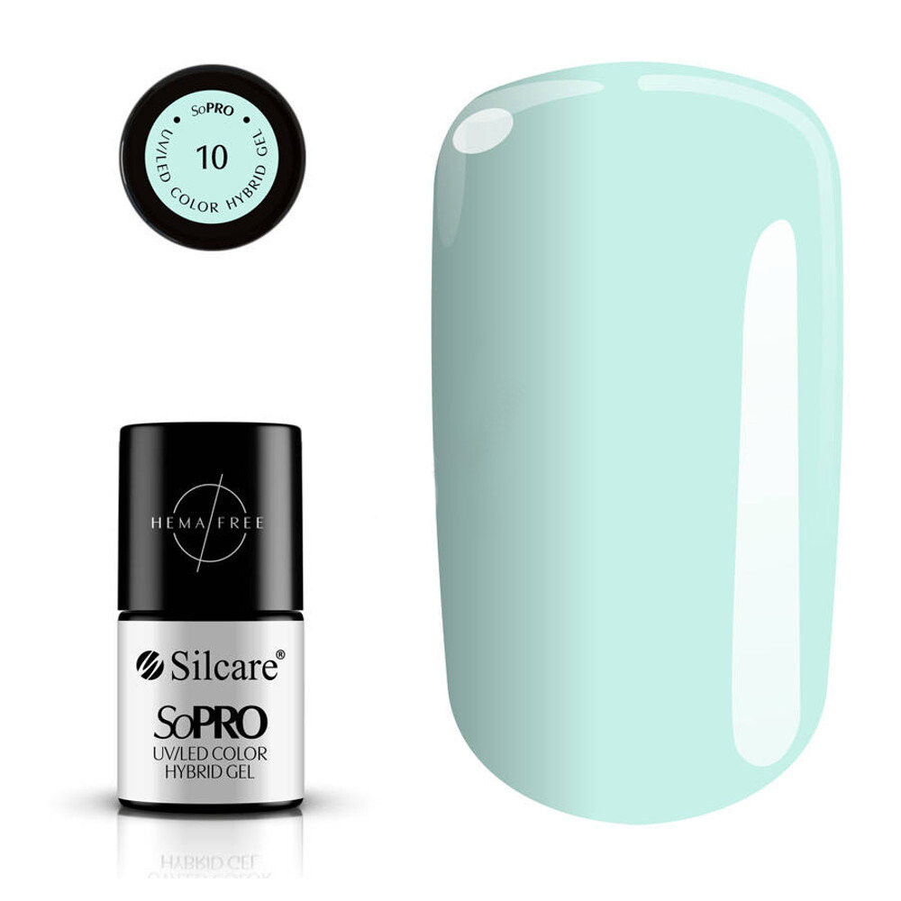 

Silcare, Гибридный лак для ногтей, SoPRO 10, 7 г