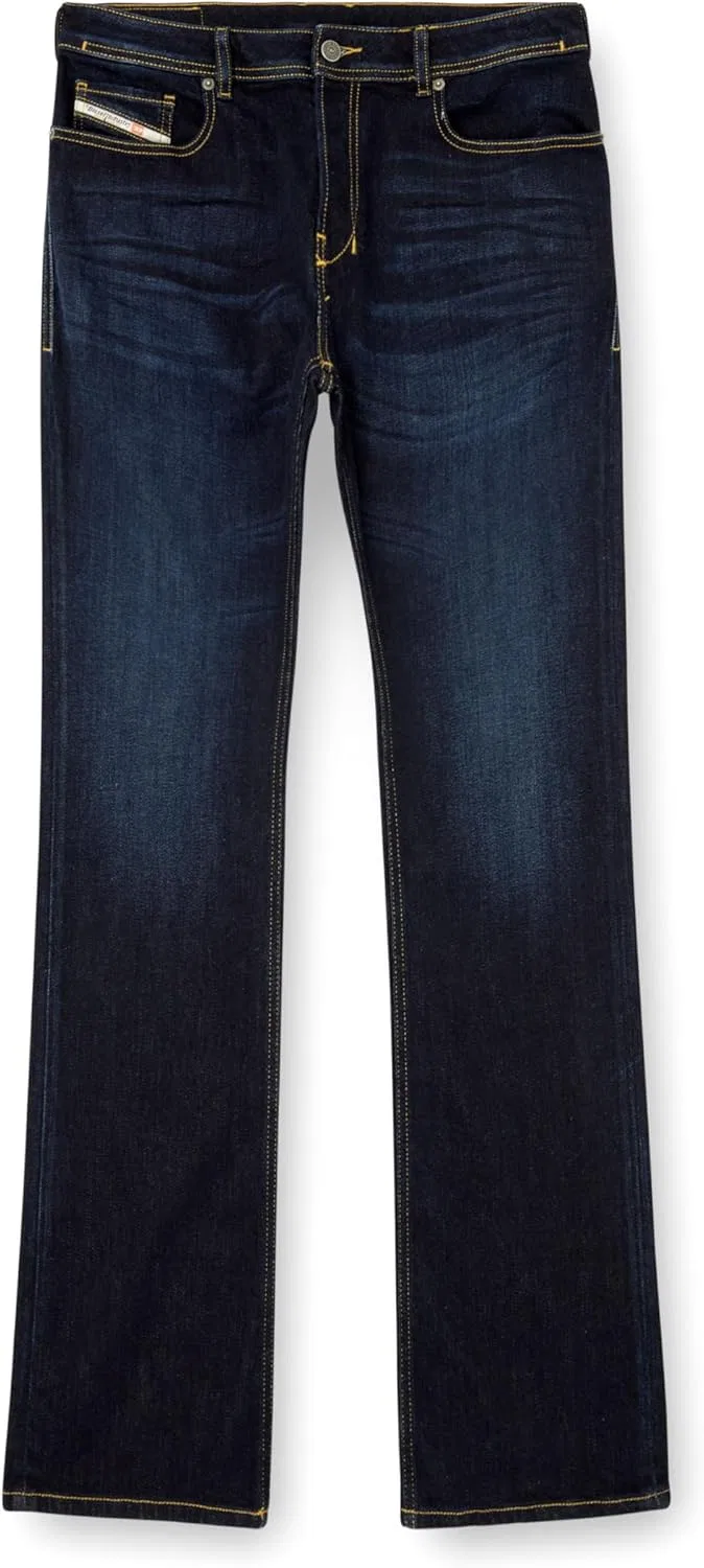 Джинсы bootcut Diesel, темно-синие — фото 4