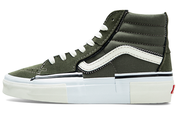 

Кроссовки Sk8 -Hi 'Reconstruct - Olive Camo' Vans, оливково-зеленый