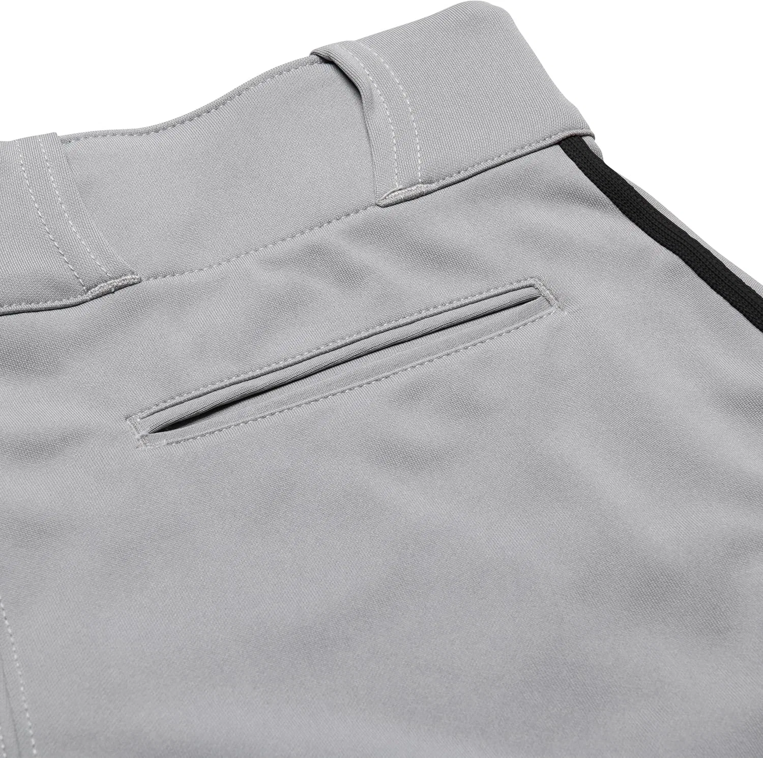 Детские бейсбольные брюки CHAMPRO, традиционный крой, модель Triple Crown Classic, Grey , Black Pin — фото 4
