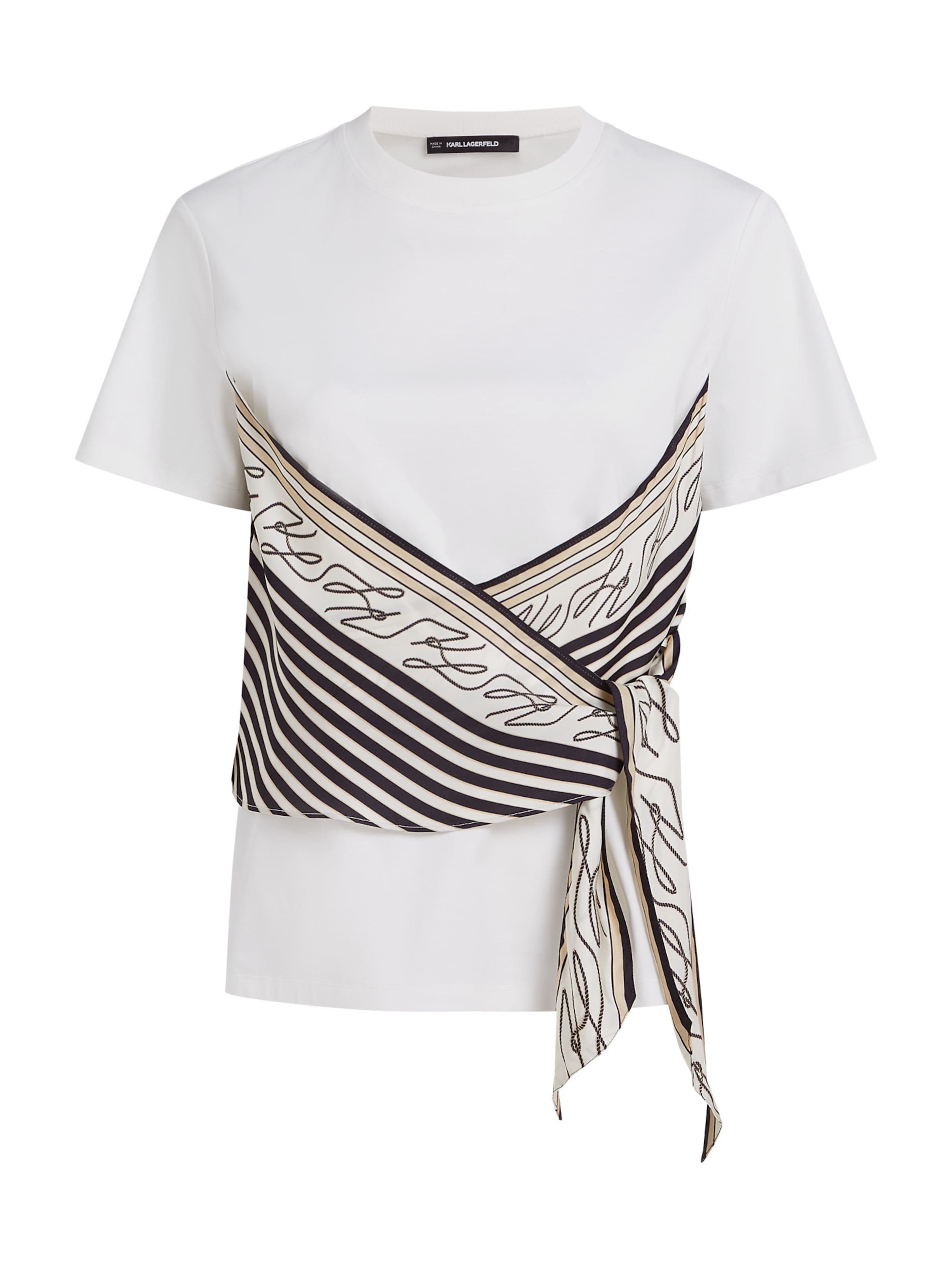 

Karl Lagerfeld Футболка в белом цвете