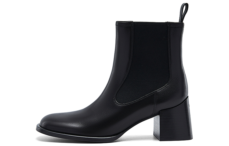 NINE WEST Женские короткие челси на каблуке 5,5 см экрю, цвет Ecru — фото 4