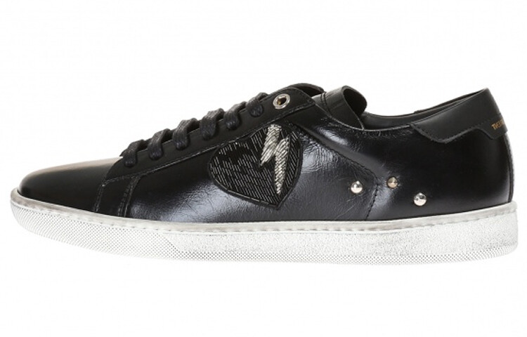 SL/01 Кроссовки для скейтбординга женские низкие черные Saint Laurent