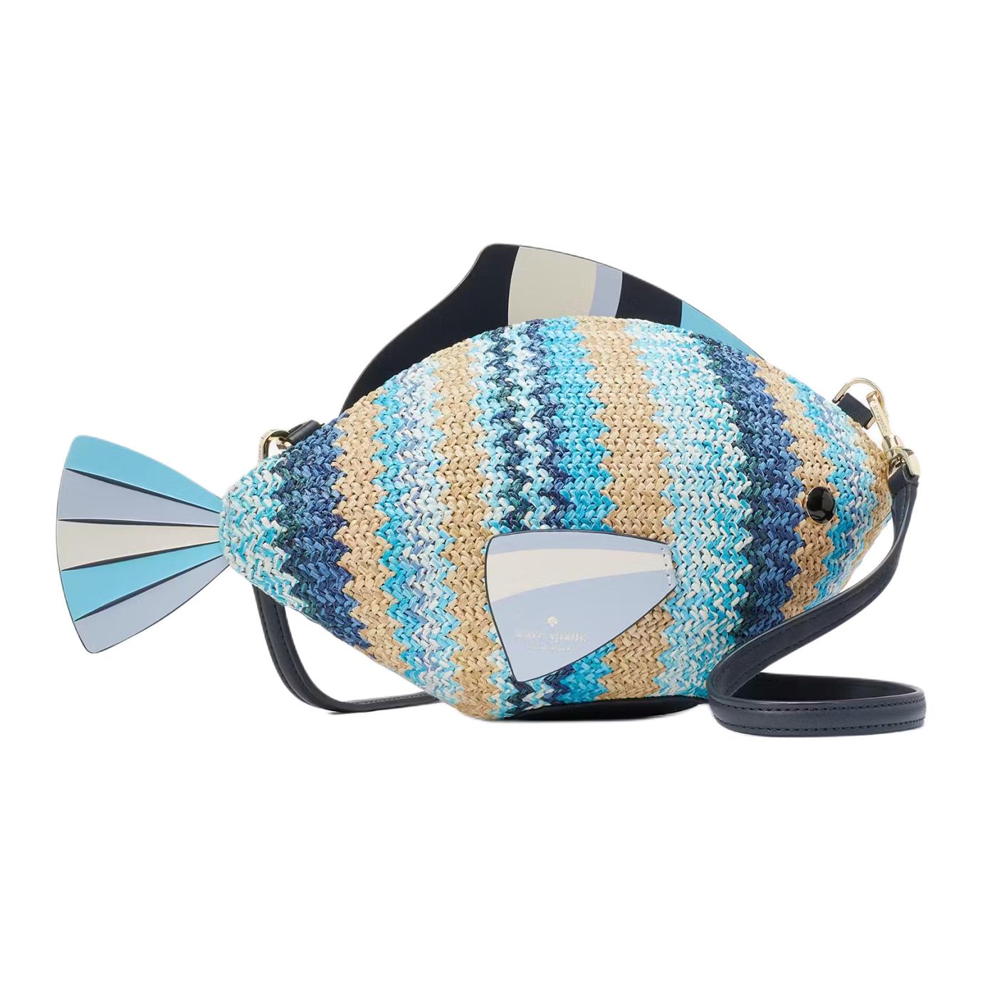 

Kate Spade Сумка через плечо с гладкой кожей, кроссбоди женская blue & multicolor