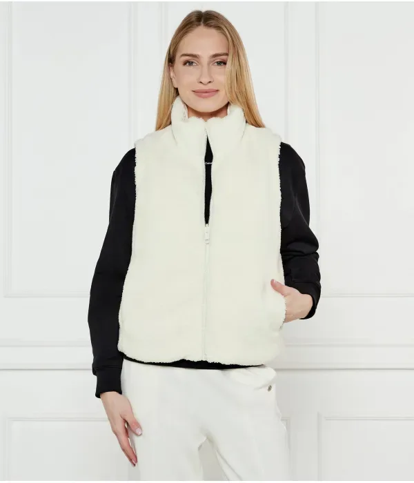 Двусторонний пуховый жилет regular fit Tommy Hilfiger, экрю