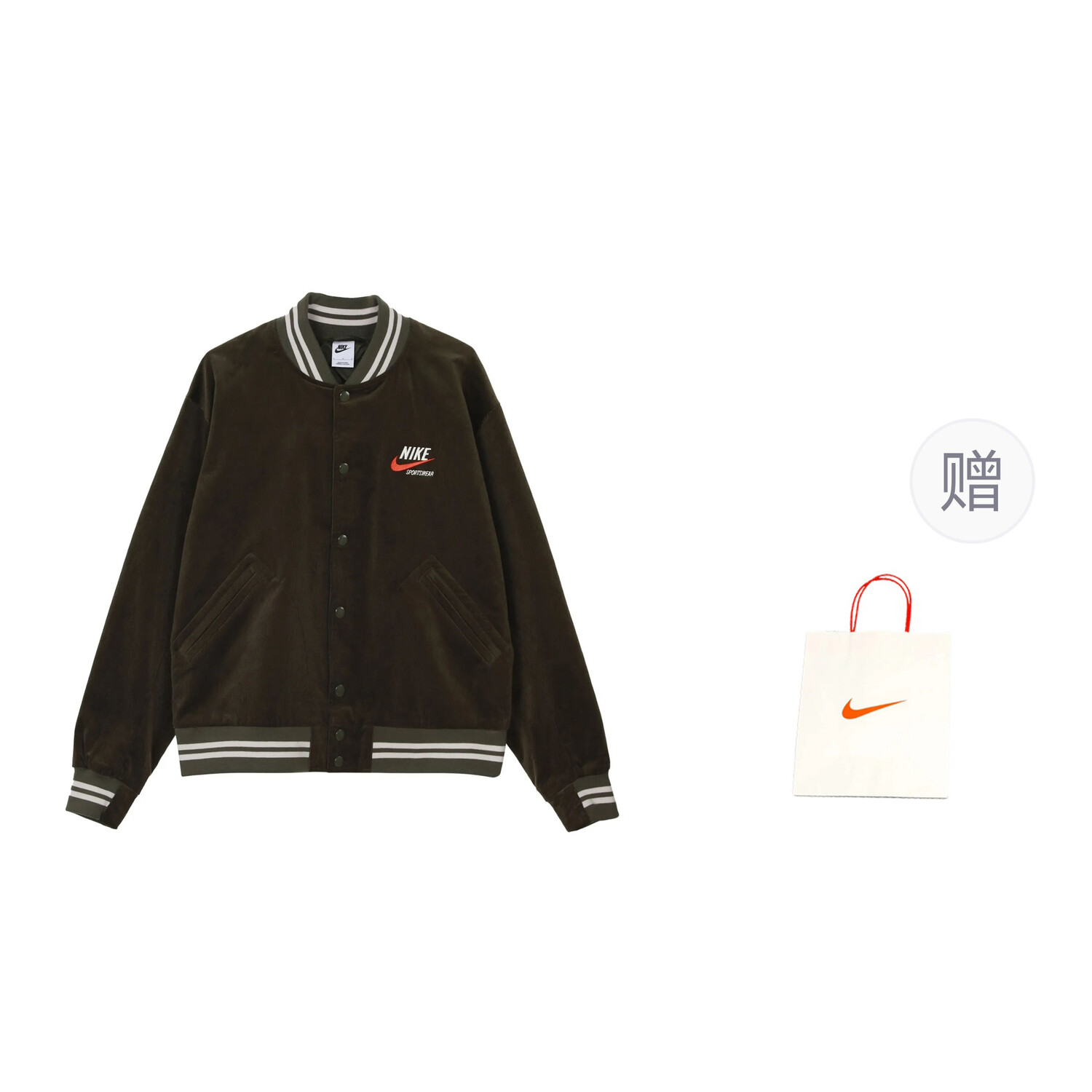 

Куртка мужская темно-зеленая Nike, темно-зеленый